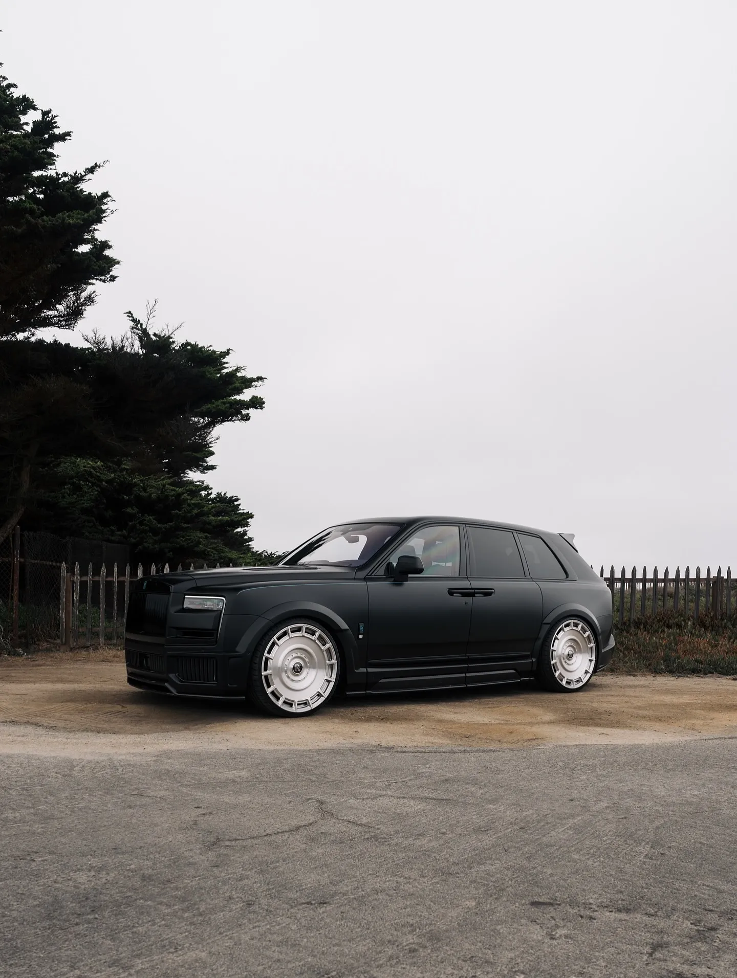 Rolls Royce Cullinan fully transformed with Inozetek InoMatte PPF Clear Matte View 1