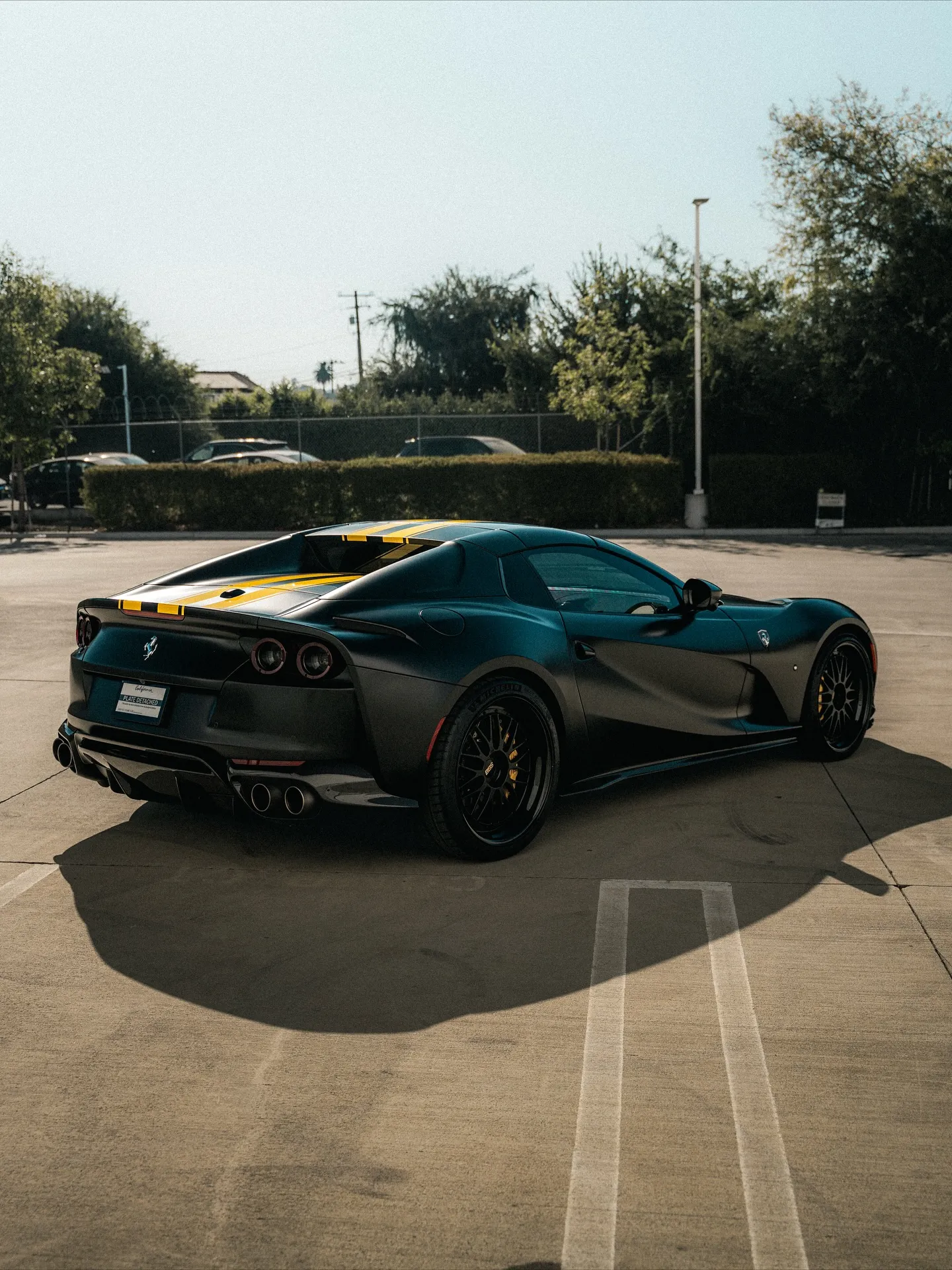 Ferrari 812 styled and protected with Inozetek Dynamic PPF Satin Midnight Black - изображение 4