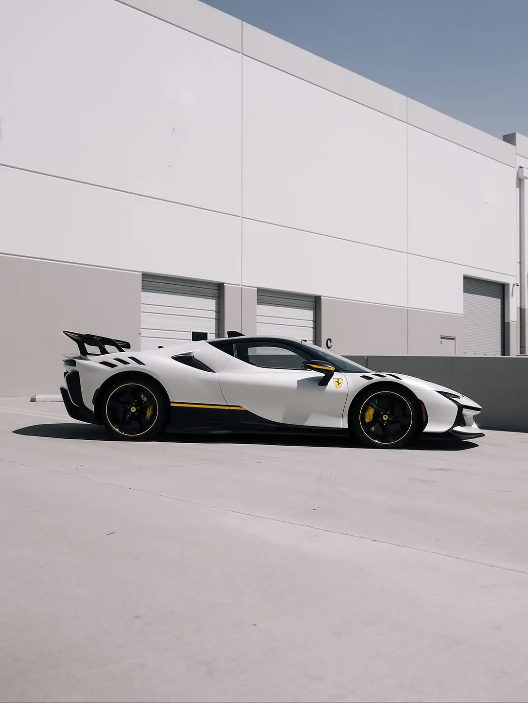 Ferrari SF90XX protected with Inozetek InoMatte PPF Clear Matte View 2