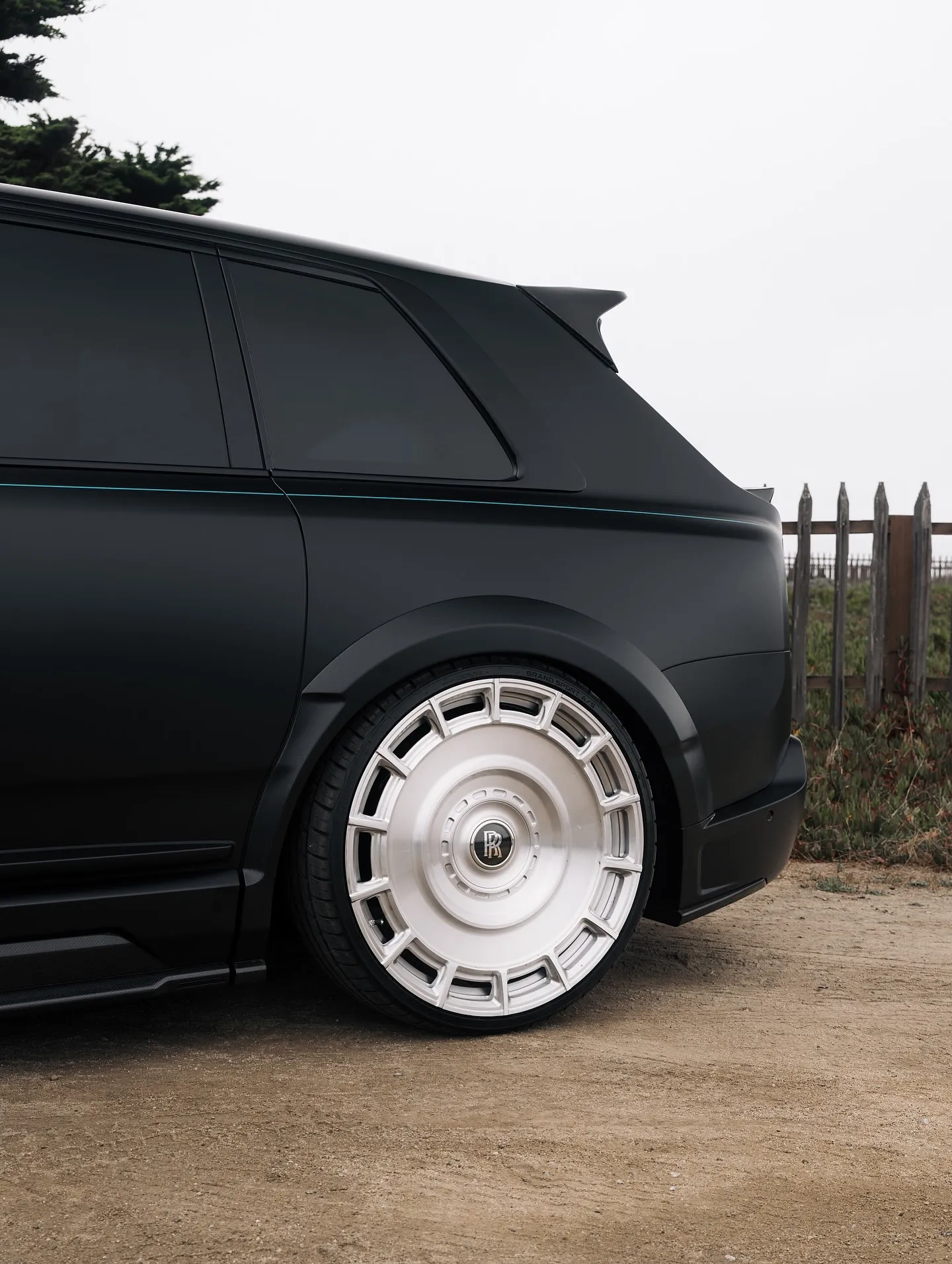 Rolls Royce Cullinan fully transformed with Inozetek InoMatte PPF Clear Matte View 2