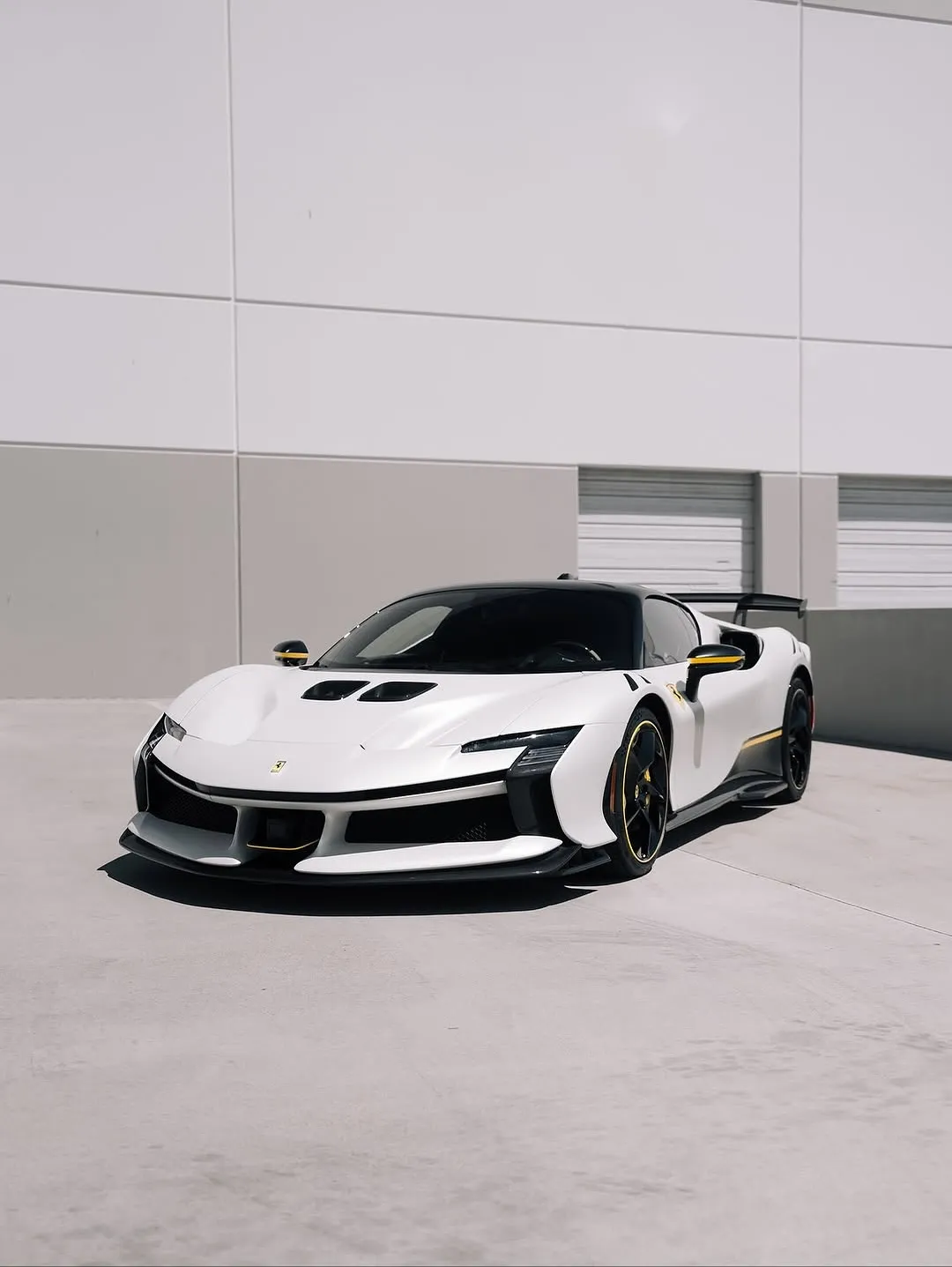 Ferrari SF90XX protected with Inozetek InoMatte PPF Clear Matte