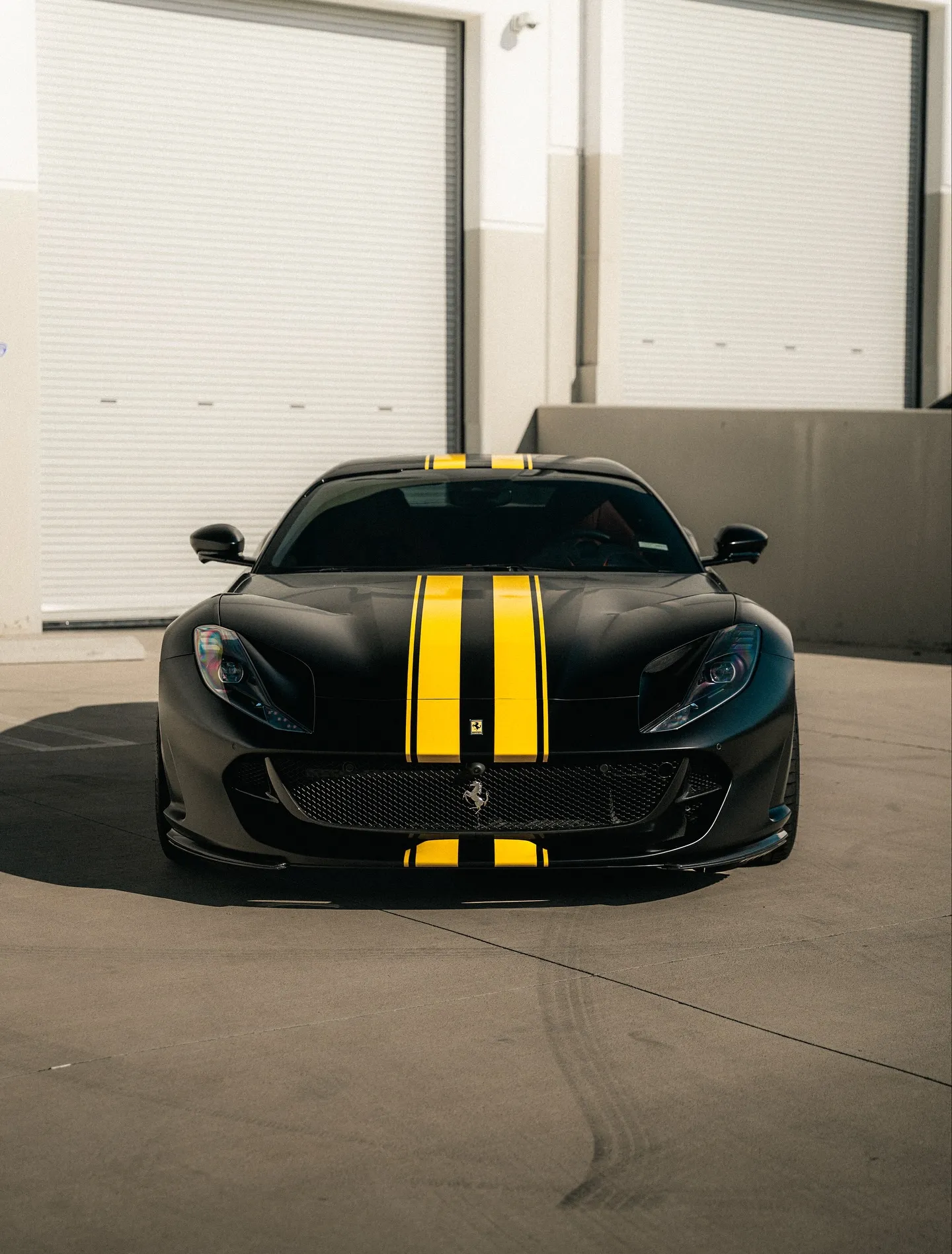 Ferrari 812 styled and protected with Inozetek Dynamic PPF Satin Midnight Black - изображение 8